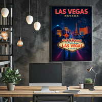 Welcome to Las Vegas Poster PosterGoat