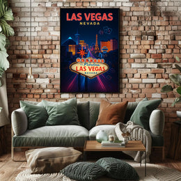 Welcome to Las Vegas Poster PosterGoat