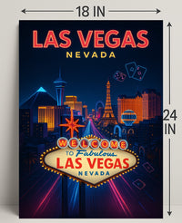 Welcome to Las Vegas Poster PosterGoat