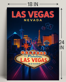 Welcome to Las Vegas Poster PosterGoat