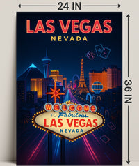 Welcome to Las Vegas Poster PosterGoat