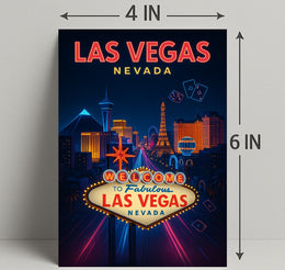 Welcome to Las Vegas Poster PosterGoat