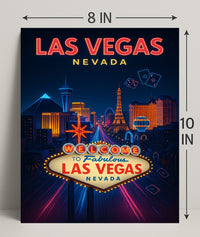 Welcome to Las Vegas Poster PosterGoat
