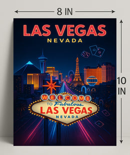 Welcome to Las Vegas Poster PosterGoat