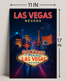 Welcome to Las Vegas Poster PosterGoat