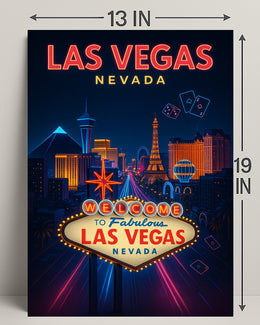 Welcome to Las Vegas Poster PosterGoat