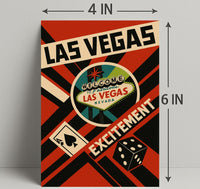Welcome to Las Vegas Wall Art Print PosterGoat