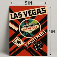 Welcome to Las Vegas Wall Art Print PosterGoat