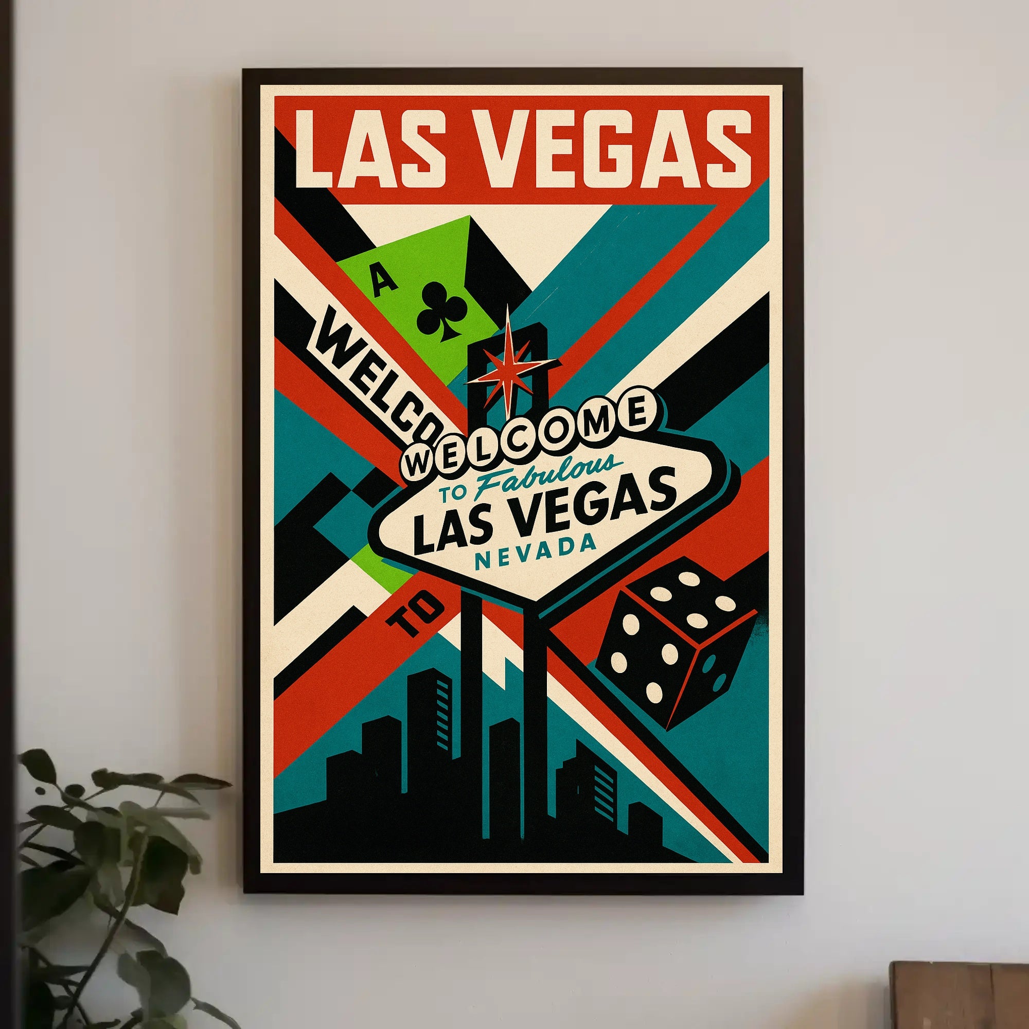 Welcome to Las Vegas Wall Art Print PosterGoat