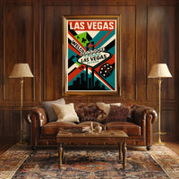 Welcome to Las Vegas Wall Art Print PosterGoat