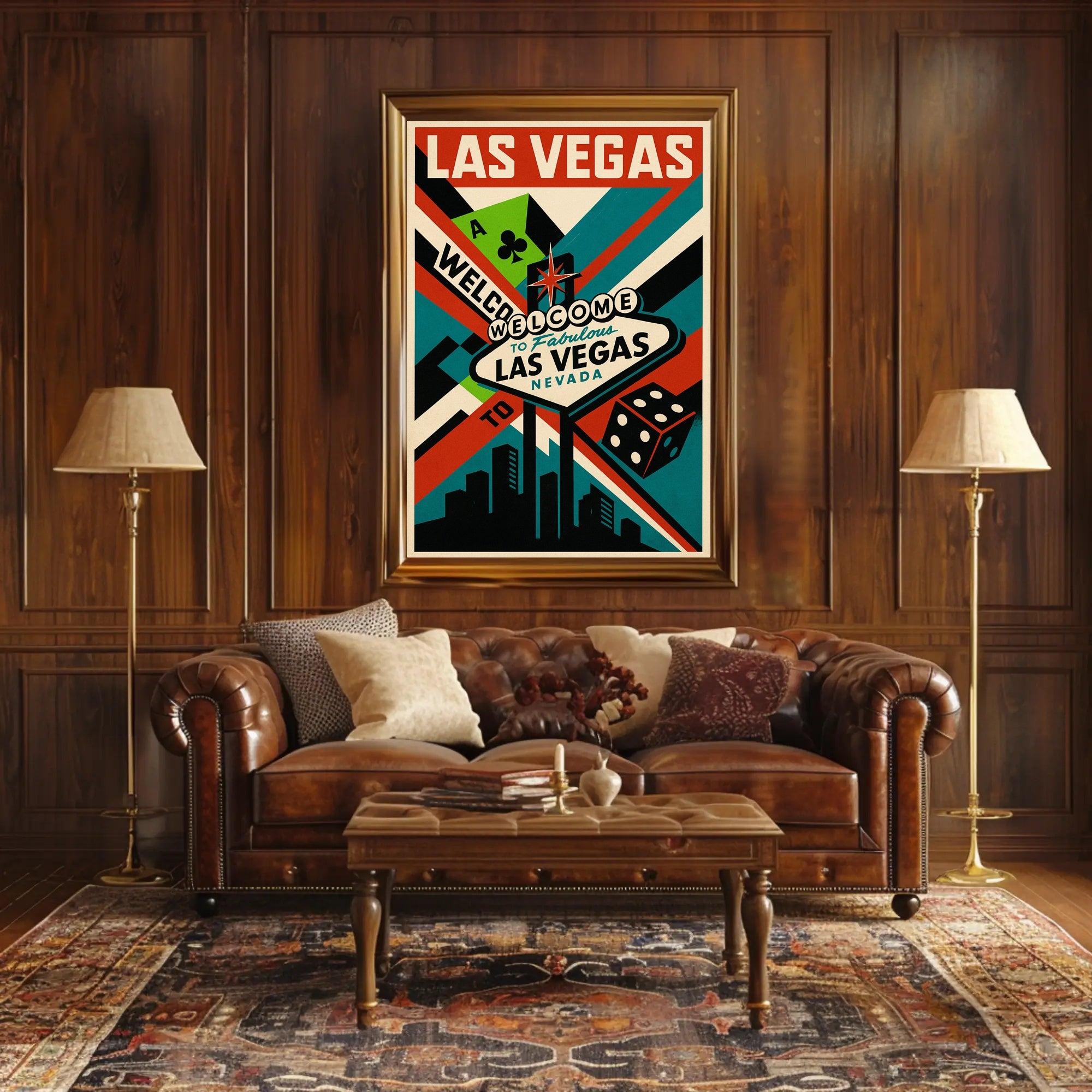 Welcome to Las Vegas Wall Art Print PosterGoat