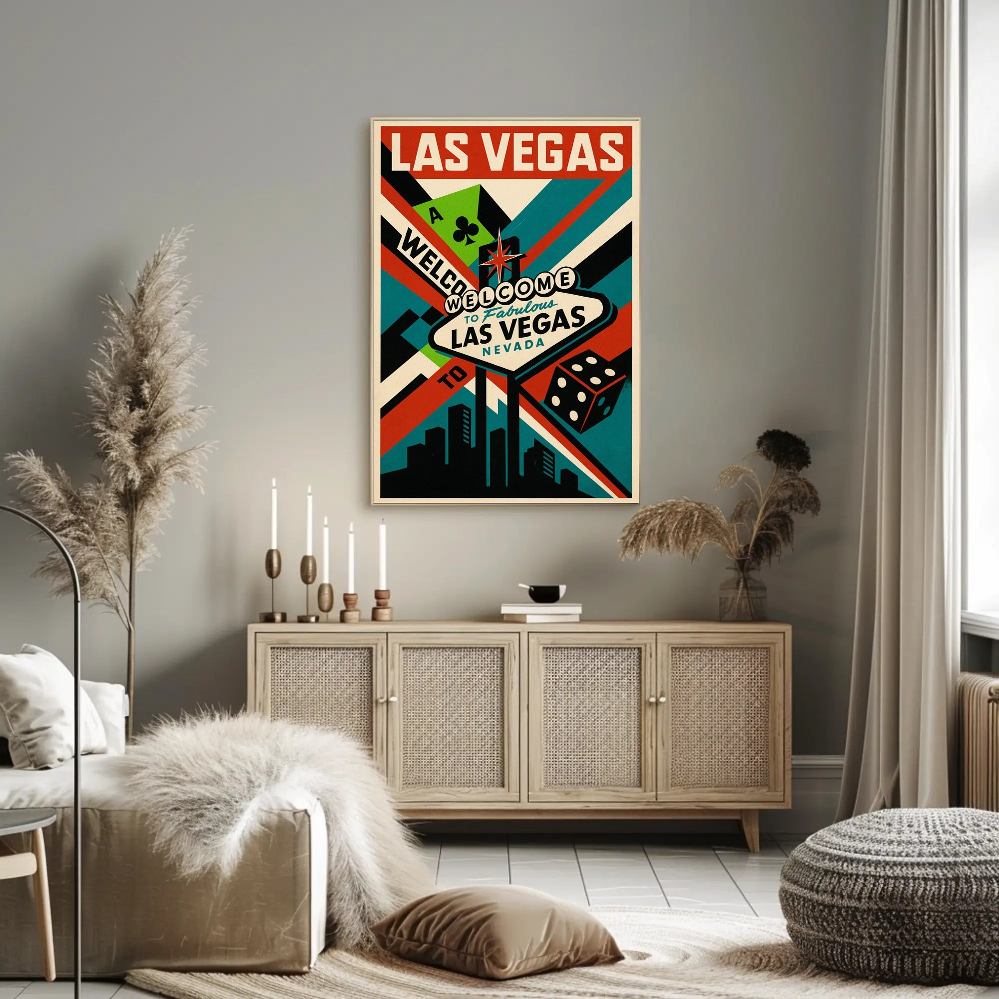 Welcome to Las Vegas Wall Art Print PosterGoat