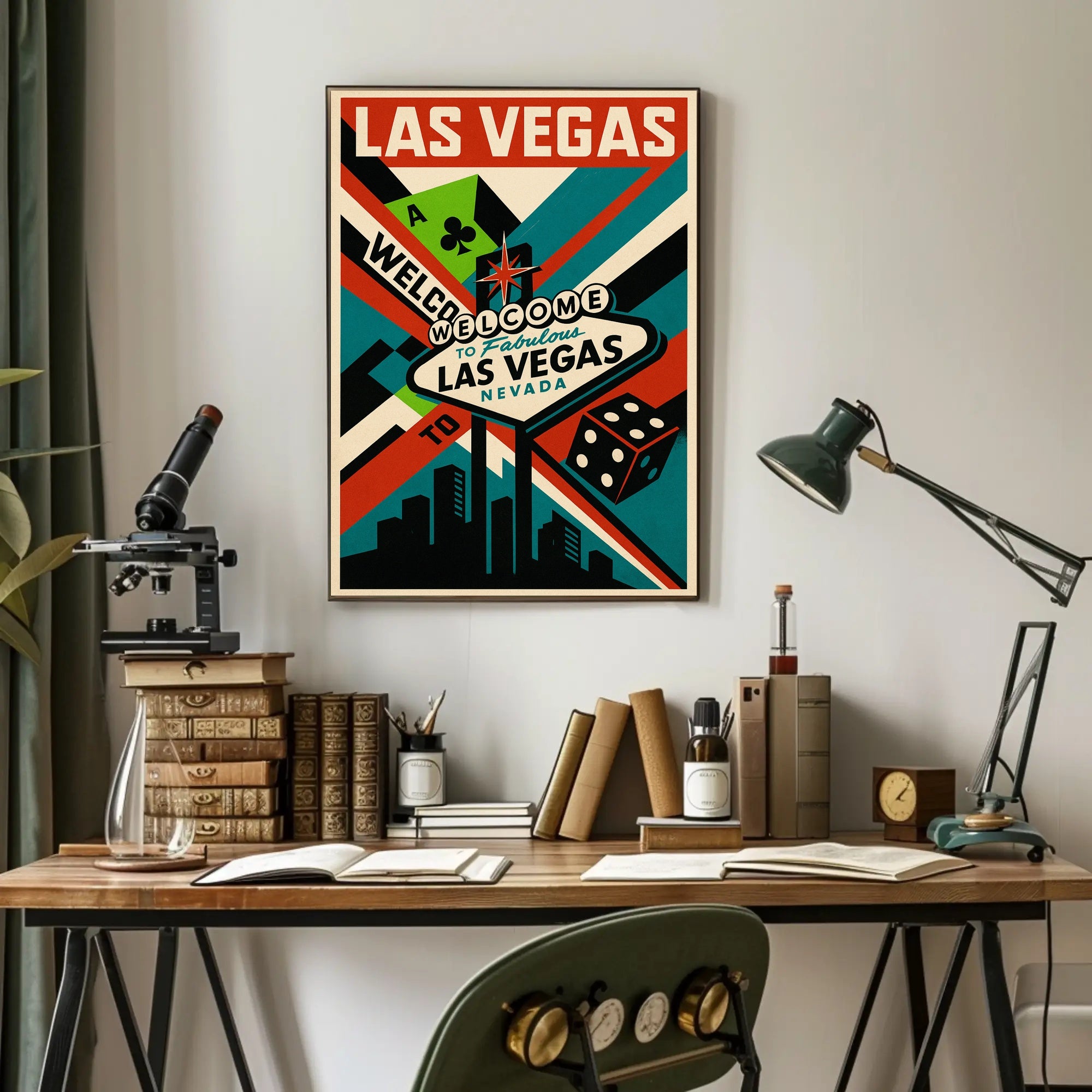 Welcome to Las Vegas Wall Art Print PosterGoat