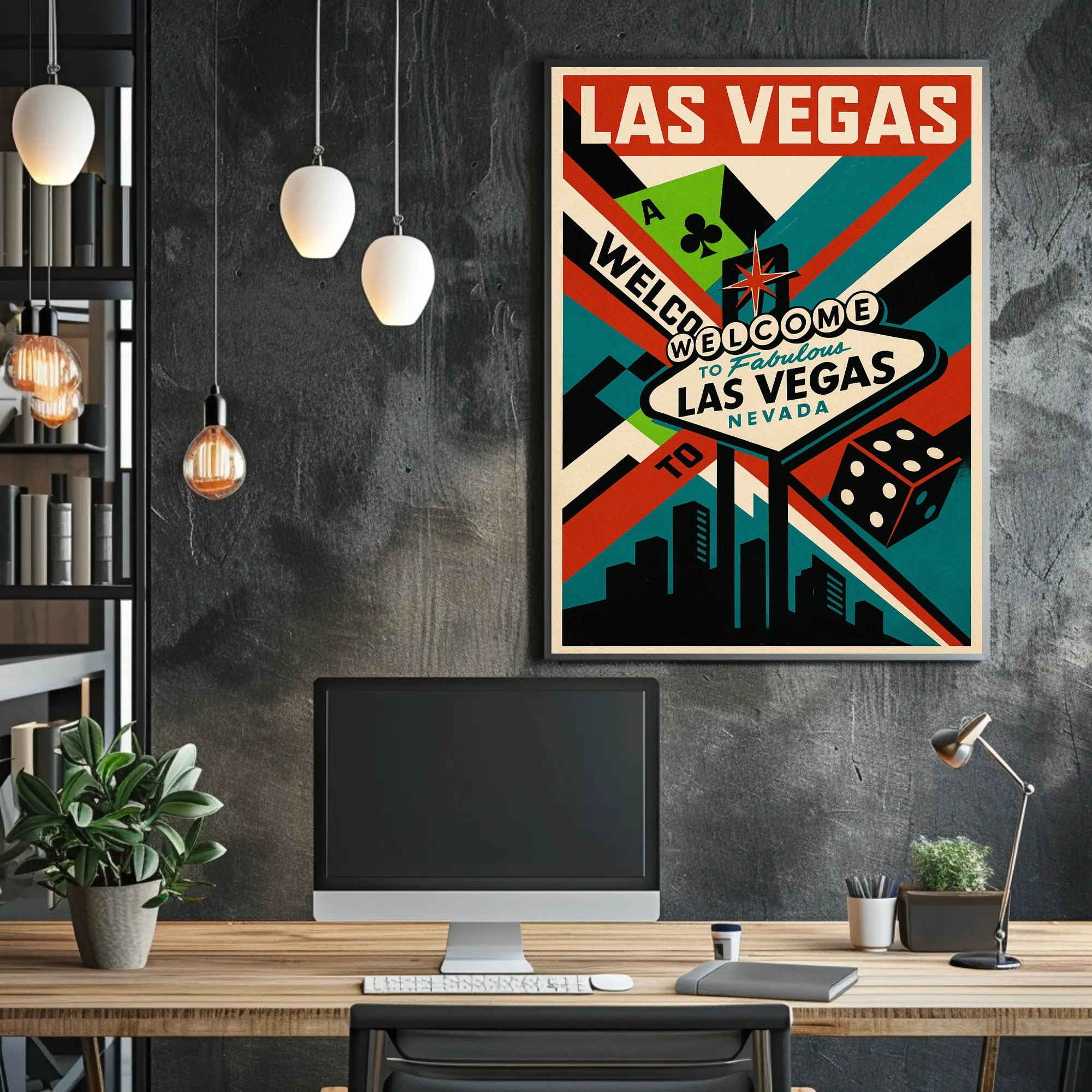 Welcome to Las Vegas Wall Art Print PosterGoat