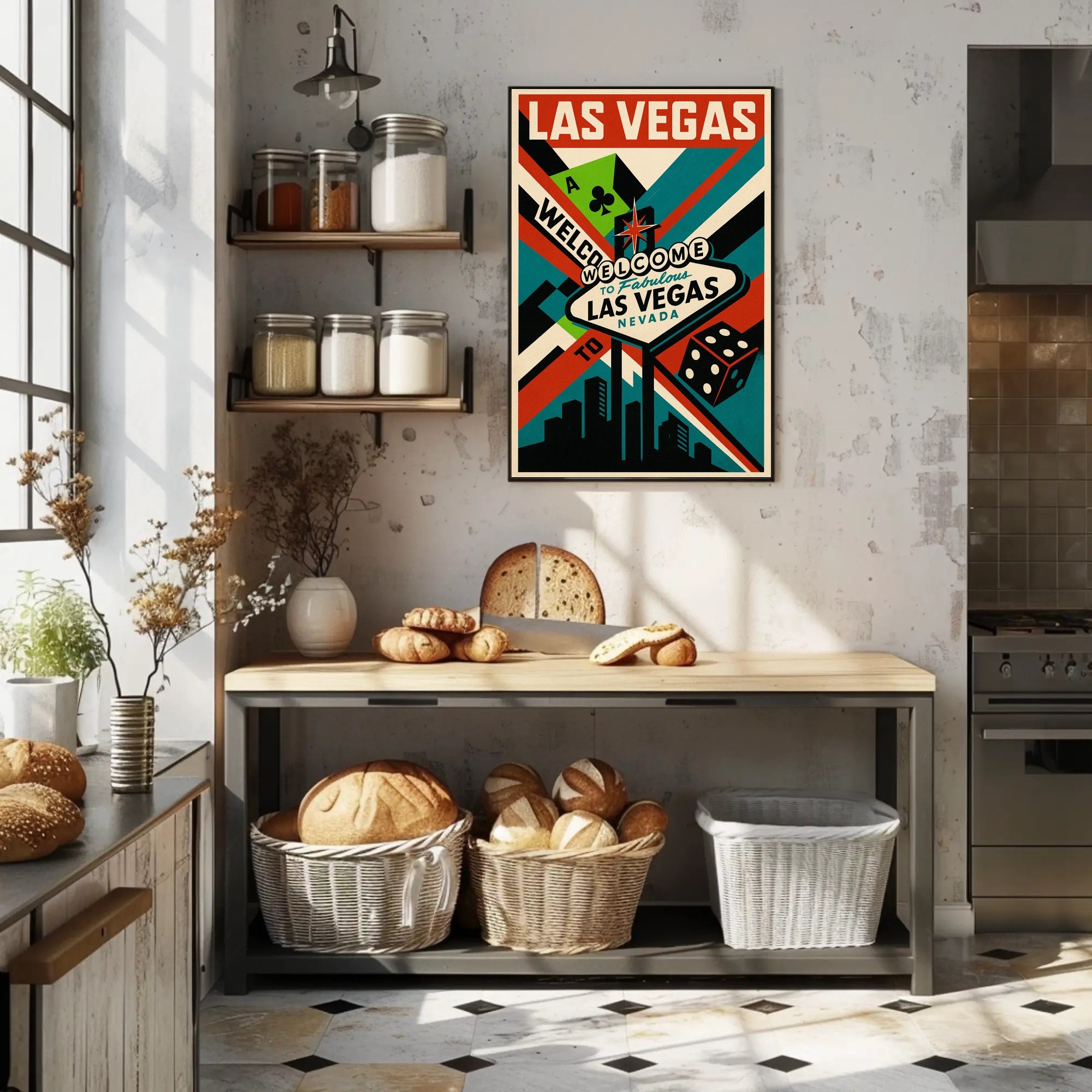 Welcome to Las Vegas Wall Art Print PosterGoat