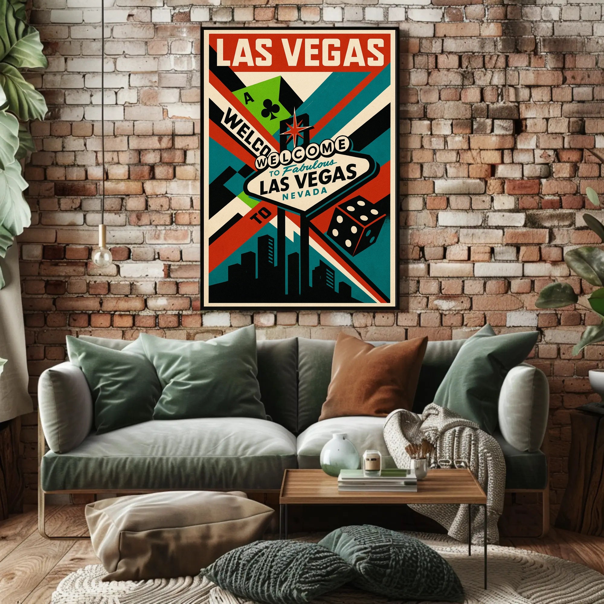 Welcome to Las Vegas Wall Art Print PosterGoat
