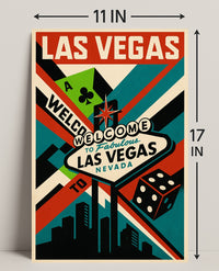 Welcome to Las Vegas Wall Art Print PosterGoat