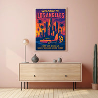 Welcome to Los Angeles Poster PosterGoat