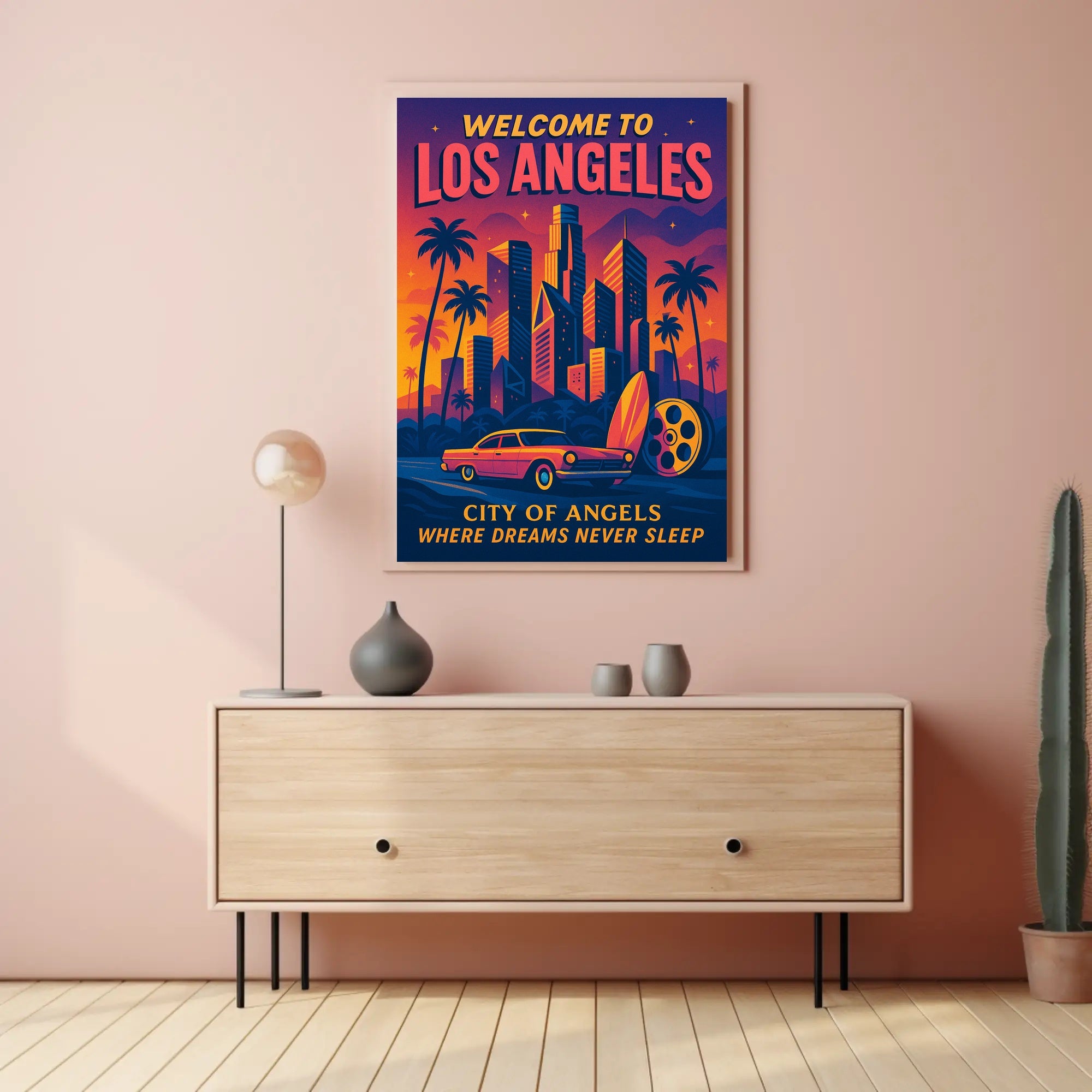 Welcome to Los Angeles Poster PosterGoat