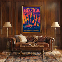 Welcome to Los Angeles Poster PosterGoat