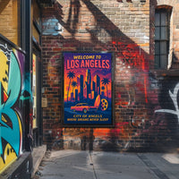Welcome to Los Angeles Poster PosterGoat