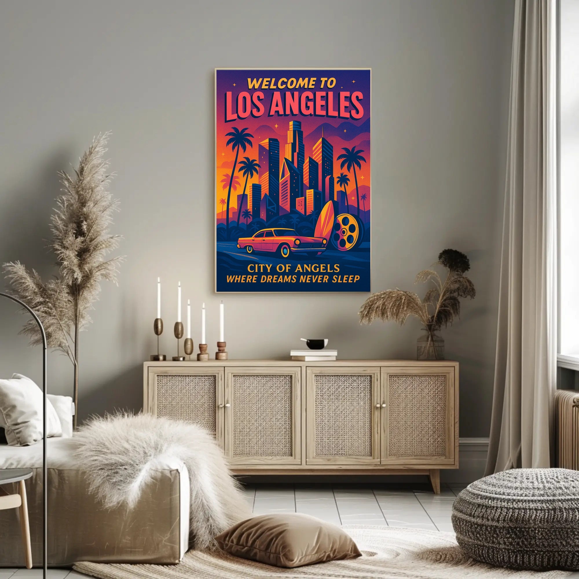 Welcome to Los Angeles Poster PosterGoat