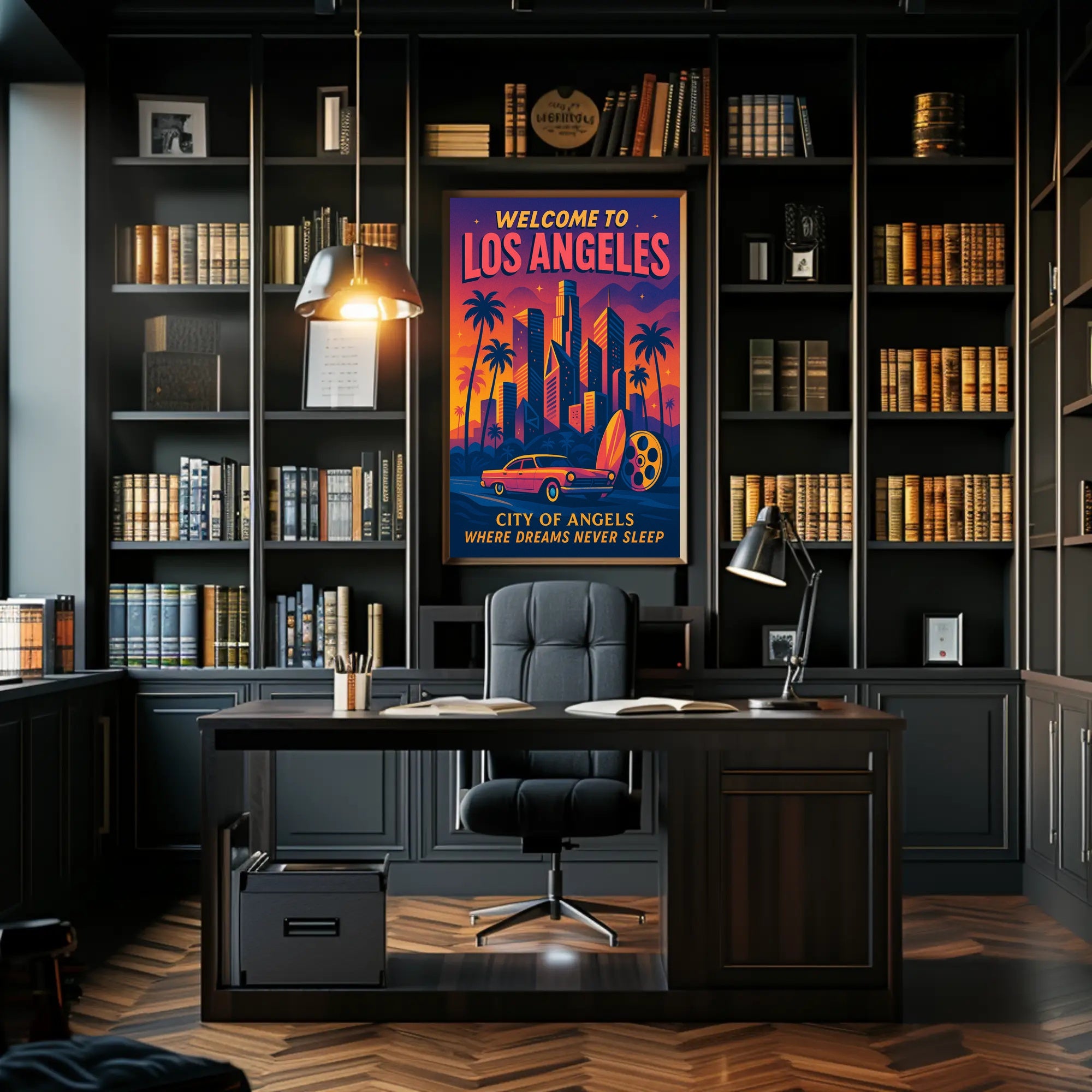 Welcome to Los Angeles Poster PosterGoat