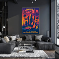 Welcome to Los Angeles Poster PosterGoat
