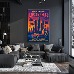 Welcome to Los Angeles Poster PosterGoat