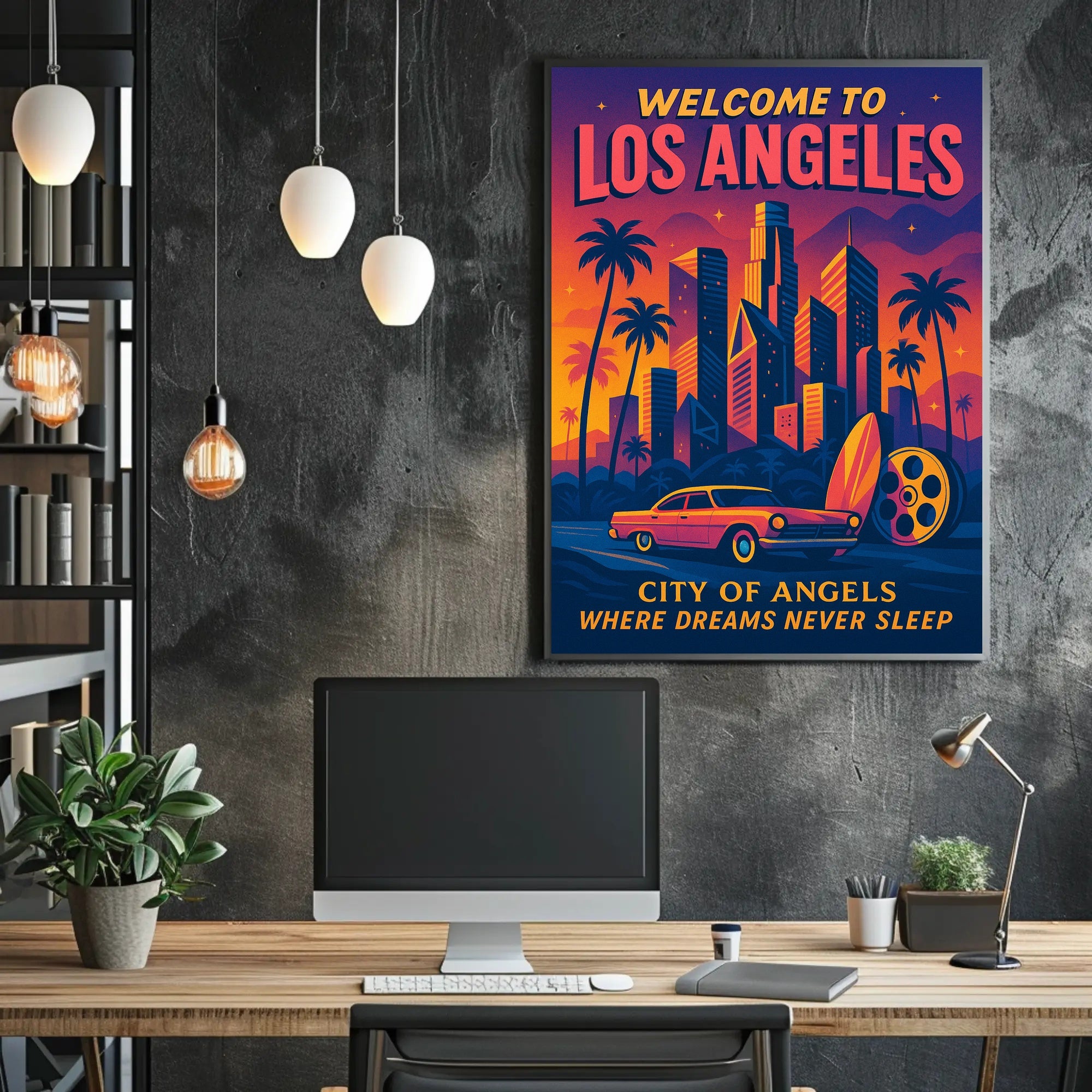 Welcome to Los Angeles Poster PosterGoat