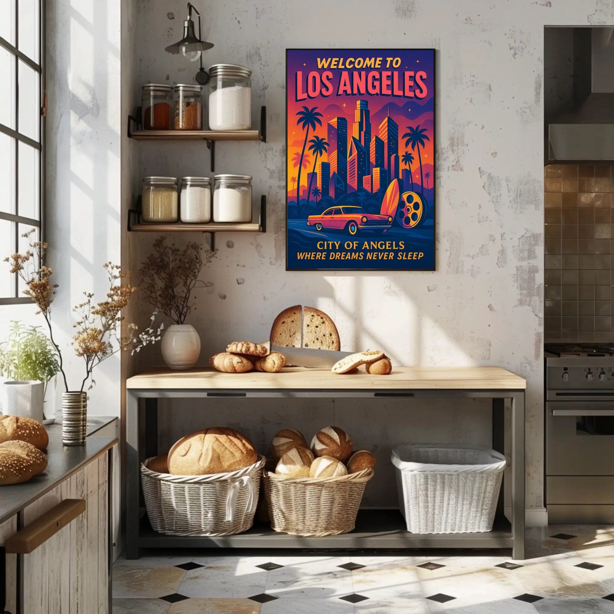 Welcome to Los Angeles Poster PosterGoat