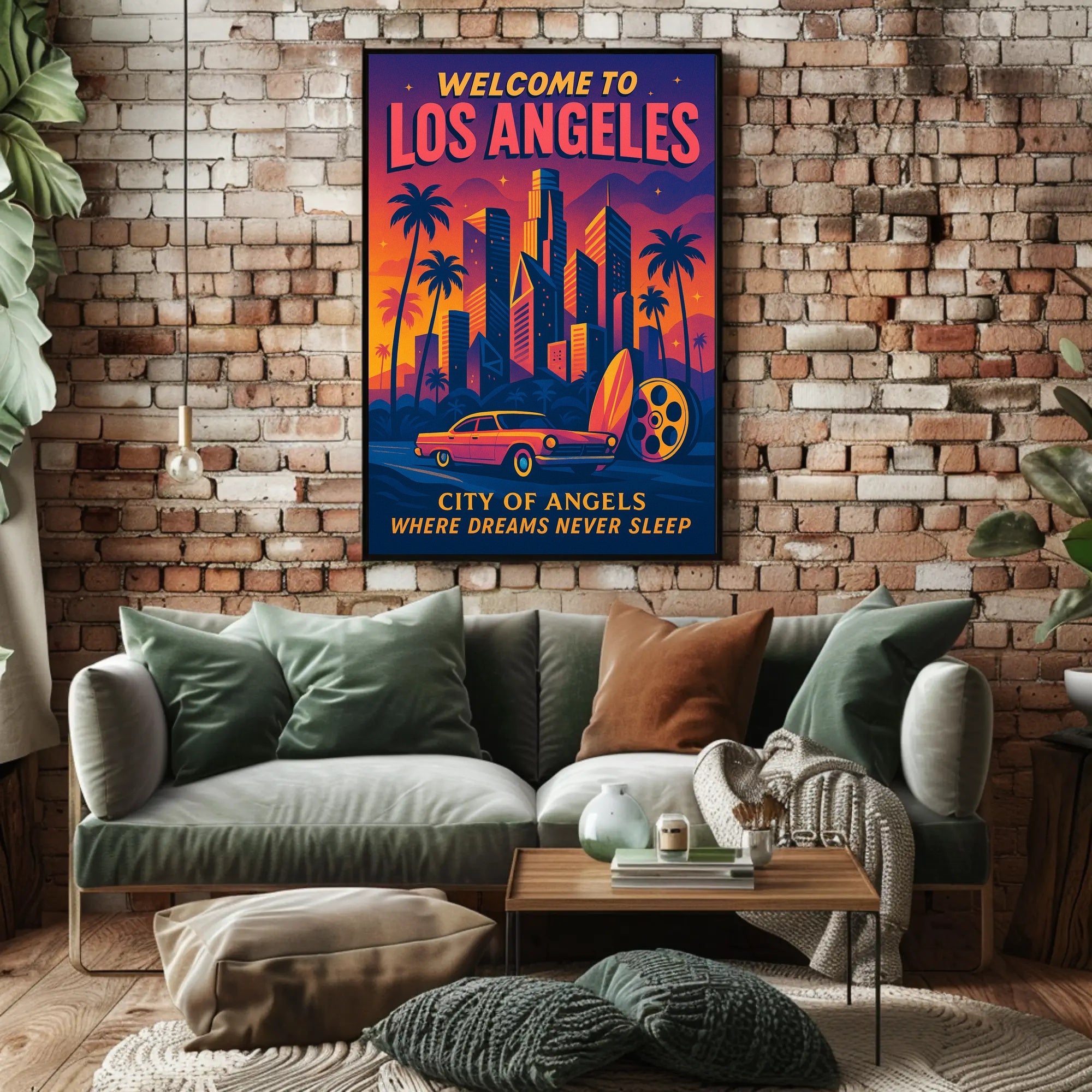 Welcome to Los Angeles Poster PosterGoat