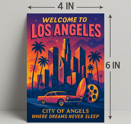 Welcome to Los Angeles Poster PosterGoat
