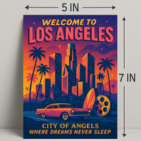 Welcome to Los Angeles Poster PosterGoat
