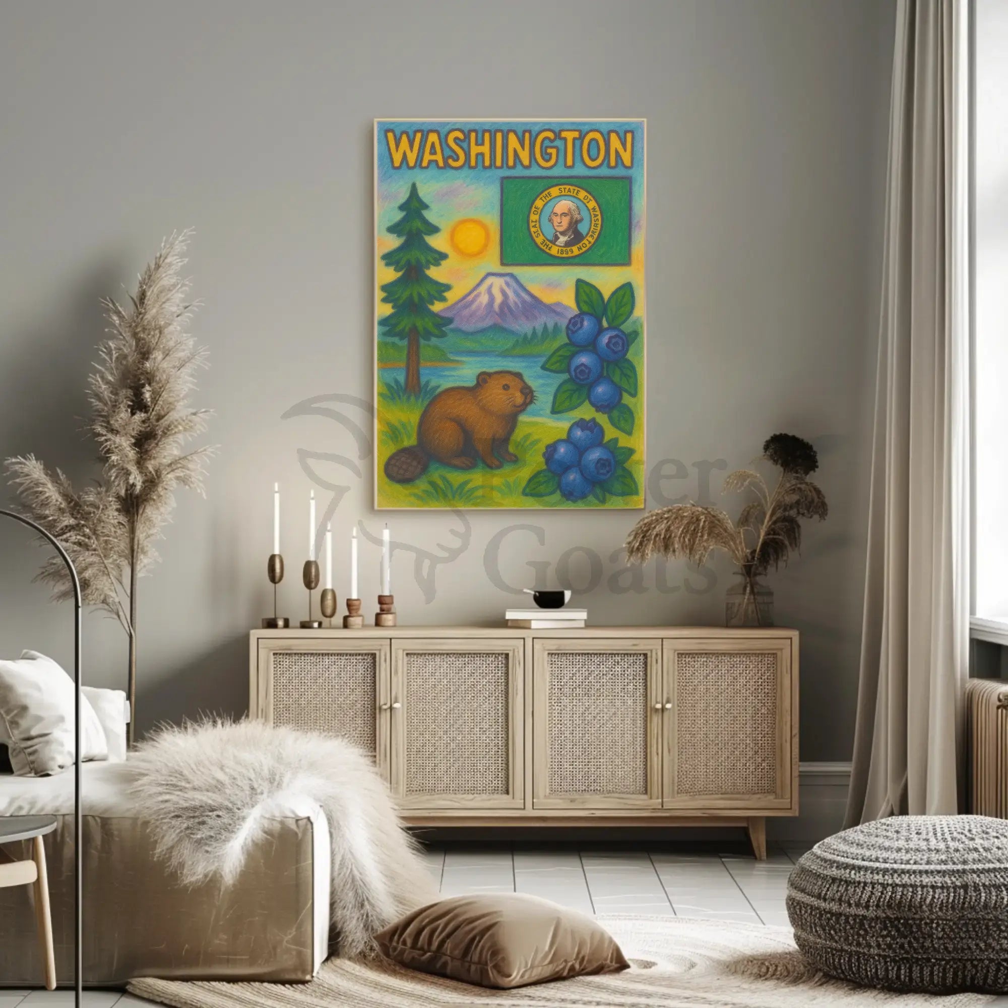 Welcome to Michigan Vintage Travel Poster PosterGoat
