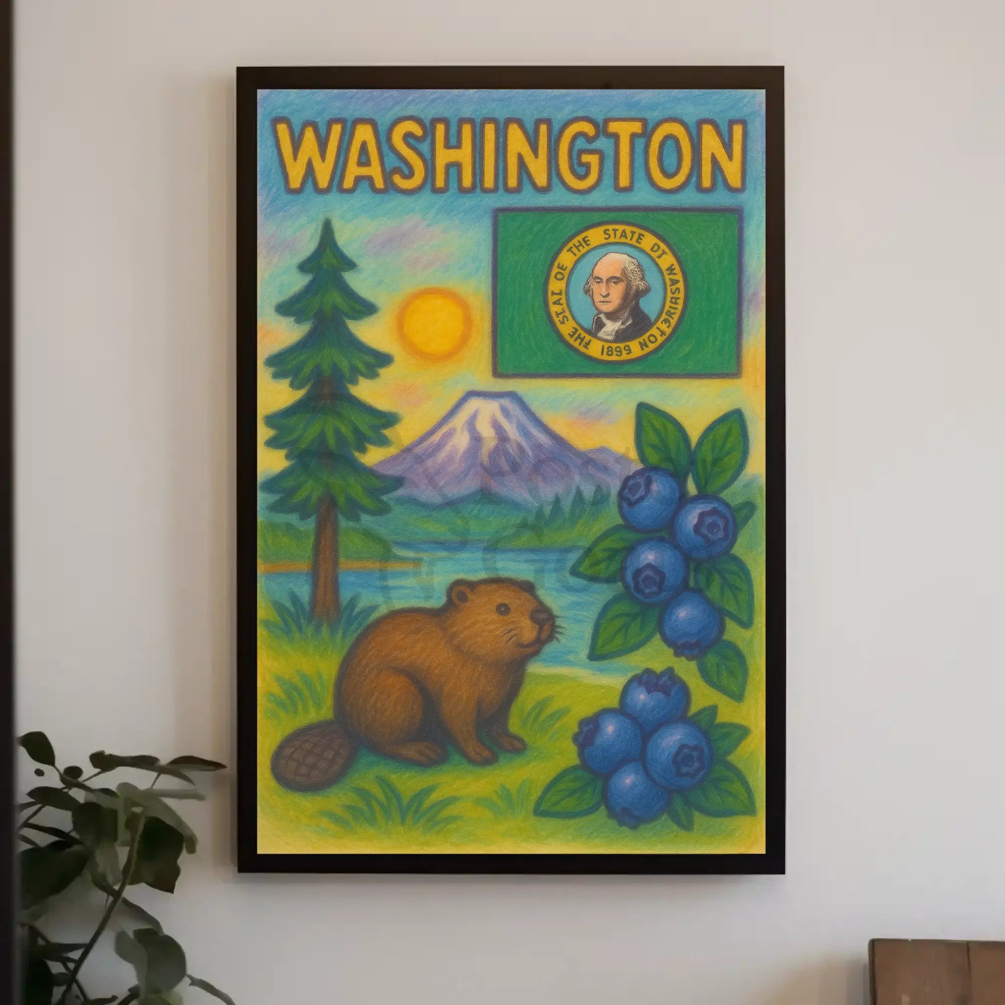 Welcome to Michigan Vintage Travel Poster PosterGoat