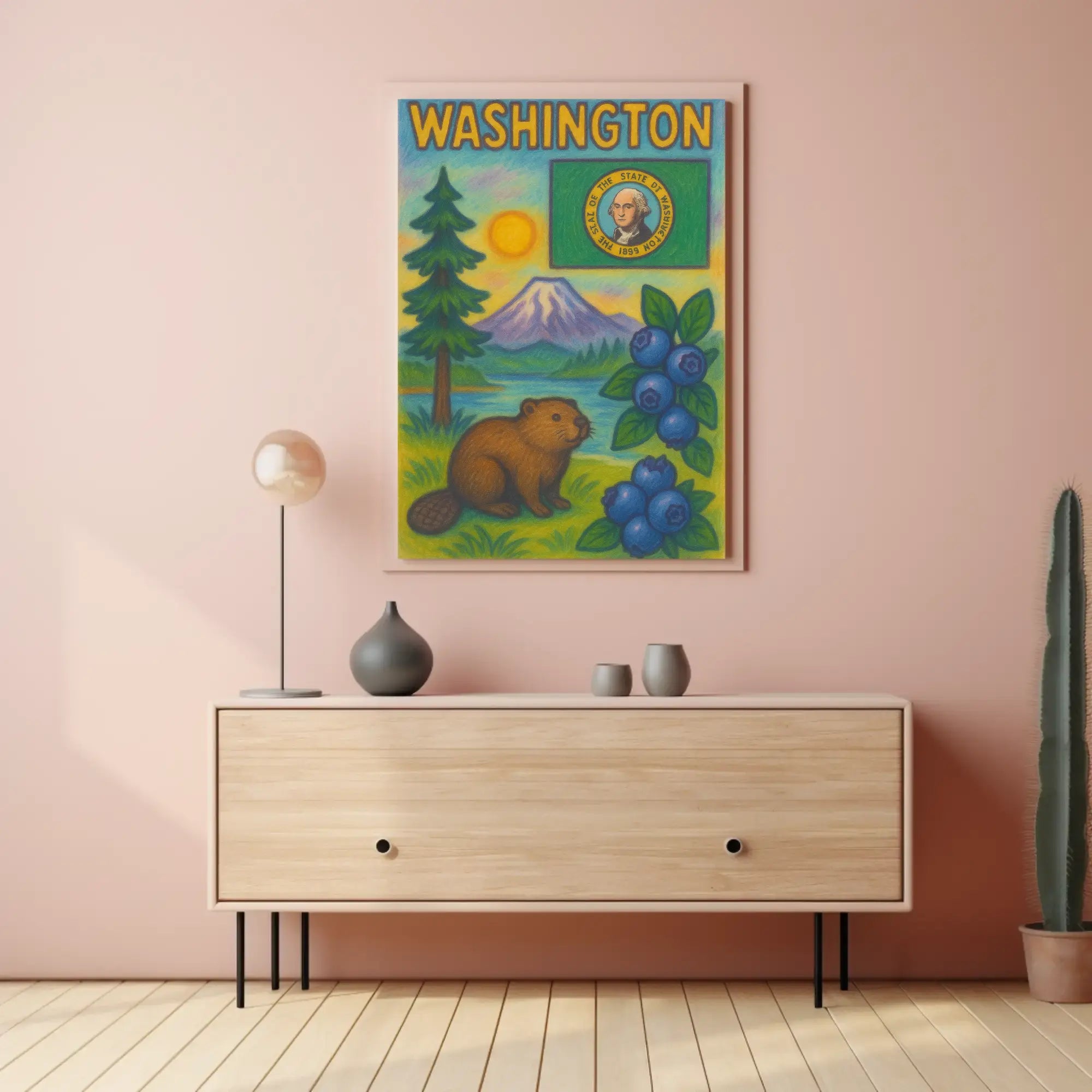Welcome to Michigan Vintage Travel Poster PosterGoat