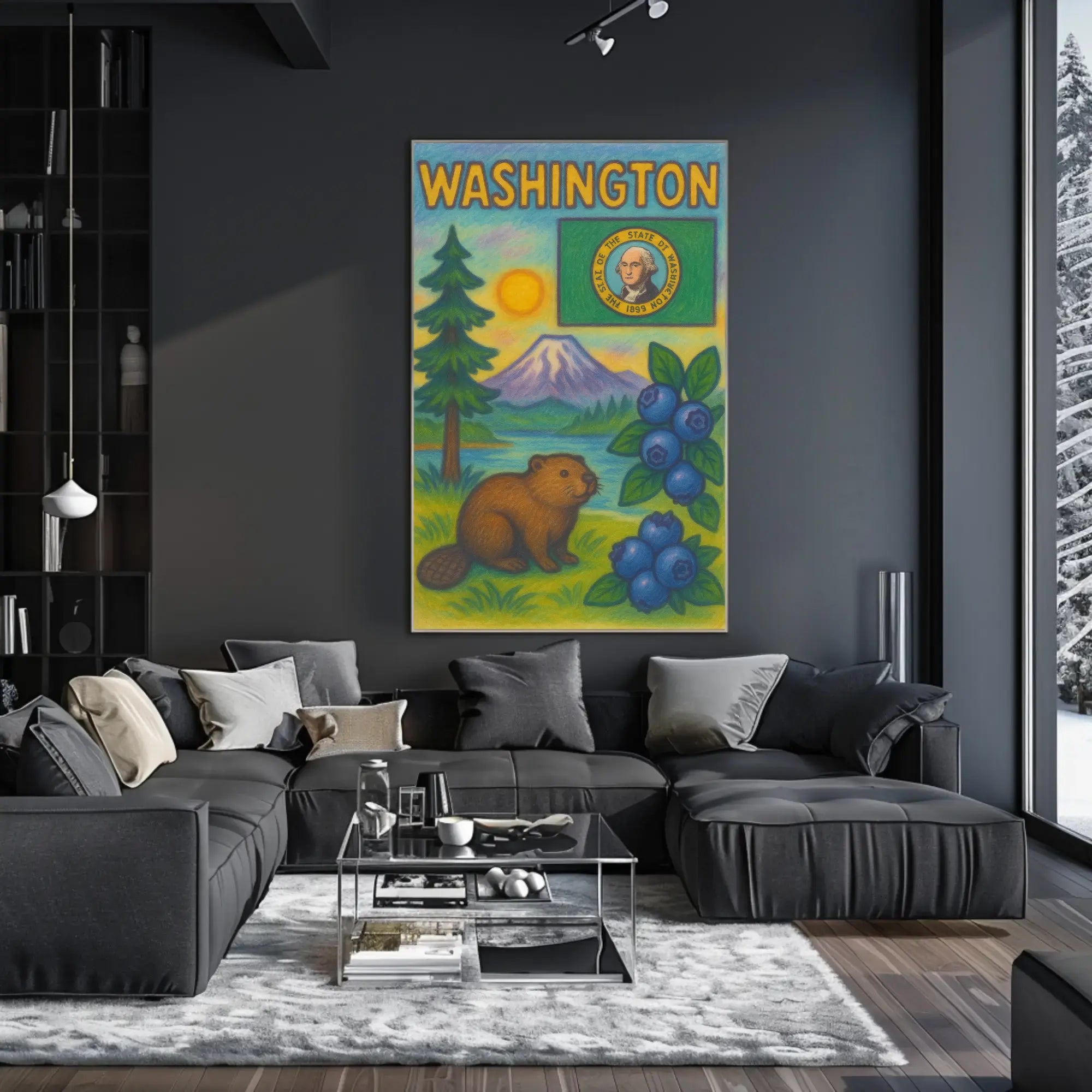 Welcome to Michigan Vintage Travel Poster PosterGoat