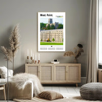 West Point Iconic Academy Building Travel Poster PosterGoat