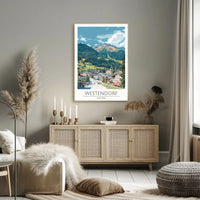 Westendorf Alpine Charm Travel Poster PosterGoat