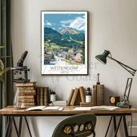 Westendorf Alpine Charm Travel Poster PosterGoat