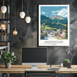 Westendorf Alpine Charm Travel Poster PosterGoat