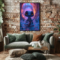 Whimsical Creature Fantasy Adventure Animal Poster PosterGoat