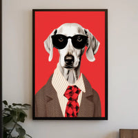 Whimsical Doggy Style: Pop Culture Poster PosterGoat