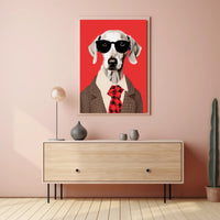 Whimsical Doggy Style: Pop Culture Poster PosterGoat