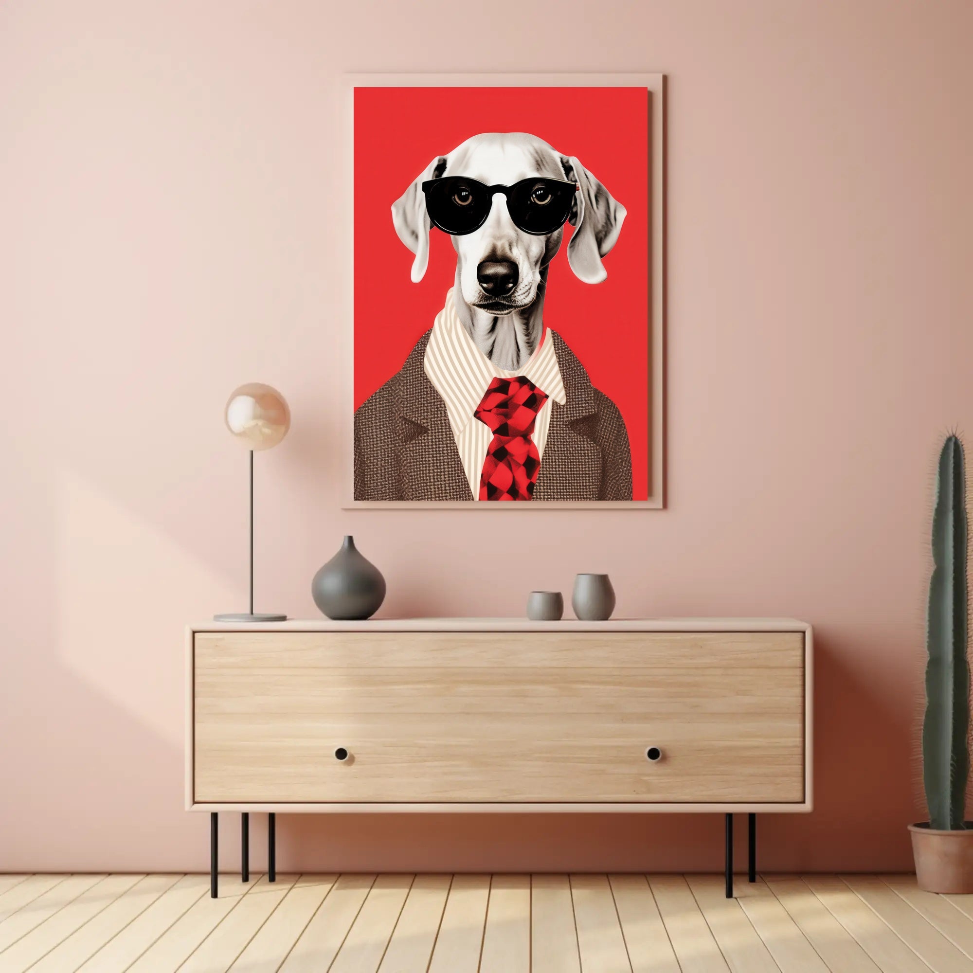 Whimsical Doggy Style: Pop Culture Poster PosterGoat