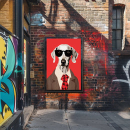Whimsical Doggy Style: Pop Culture Poster PosterGoat