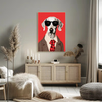 Whimsical Doggy Style: Pop Culture Poster PosterGoat