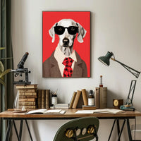 Whimsical Doggy Style: Pop Culture Poster PosterGoat