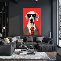 Whimsical Doggy Style: Pop Culture Poster PosterGoat